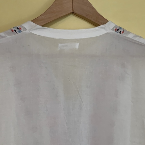 Guadalupe Design | NWT Gracie Viscose Embroidered Kaftan Beach Coverup Dress OS - Picture 15 of 17